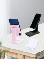 1pc Foldable Desktop Phone Stand, Adjustable Height, Portable Phone Holder, Essential For Women Travel And Kitchen, Compatible With All Phones - Image 13