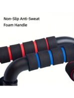 Pushup Bars: Cushioned Foam Grips And Non-Slip Design - Essential For Men And Women! Exercise Tool, Comfortable Grip, Reinforced Structure, Durable Material, Training Equipment, Fitness Beginners, Home Gym Gear - Image 3