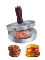1pc Non-Stick Hamburger Patty Press Mold Hamburger Maker With Removable Plate, Burger Press For Beef, Cheese, Veggie Burgers, BBQ
