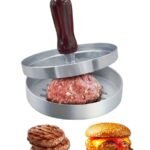 1pc Non-Stick Hamburger Patty Press Mold Hamburger Maker With Removable Plate, Burger Press For Beef, Cheese, Veggie Burgers, BBQ