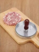 1pc Non-Stick Hamburger Patty Press Mold Hamburger Maker With Removable Plate, Burger Press For Beef, Cheese, Veggie Burgers, BBQ - Image 5