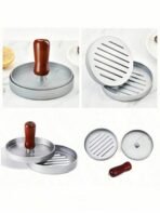 1pc Non-Stick Hamburger Patty Press Mold Hamburger Maker With Removable Plate, Burger Press For Beef, Cheese, Veggie Burgers, BBQ - Image 6