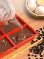 1pc Silicone Mini Toast Bread Mold, Silicone Baking Mold, Non-Stick Mini Bread Mold, 9-Cavity Silicone Bread Baking Mold, Perfect For Mini Toast, Cake, Bread And Meatloaf, Cake, Brownies, Heat-Resistant Handmade Baking Mold Suitable For Birthday, Jelly Mo - Image 8