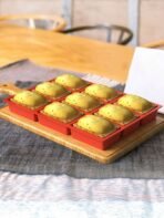 1pc Silicone Mini Toast Bread Mold, Silicone Baking Mold, Non-Stick Mini Bread Mold, 9-Cavity Silicone Bread Baking Mold, Perfect For Mini Toast, Cake, Bread And Meatloaf, Cake, Brownies, Heat-Resistant Handmade Baking Mold Suitable For Birthday, Jelly Mo - Image 3