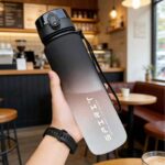 500ml Large-Capacity Gradient Plastic Water Bottle, Portable Easy To Hold Drinking Bottle For Outdoor Sports And Daily Fitness
