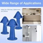 3-Piece Silicone Sealant Nozzle Professional Filling Tool Set - Sealant And Grouting Epoxy Piston Fittings, Durable Silicone Tools - Easy To Clean, Suitable For Floor And Tile Grouts, No Power Required. - Image 10
