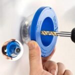 Practical Impact Drill Dust Cover, Non-Electric Plastic Drill Dust Bowl Accessory, Easy To Attach, Wall & Ceiling Drilling Dust Collector, Dust Splash Prevention Renovation Power Tool Parts Industrial